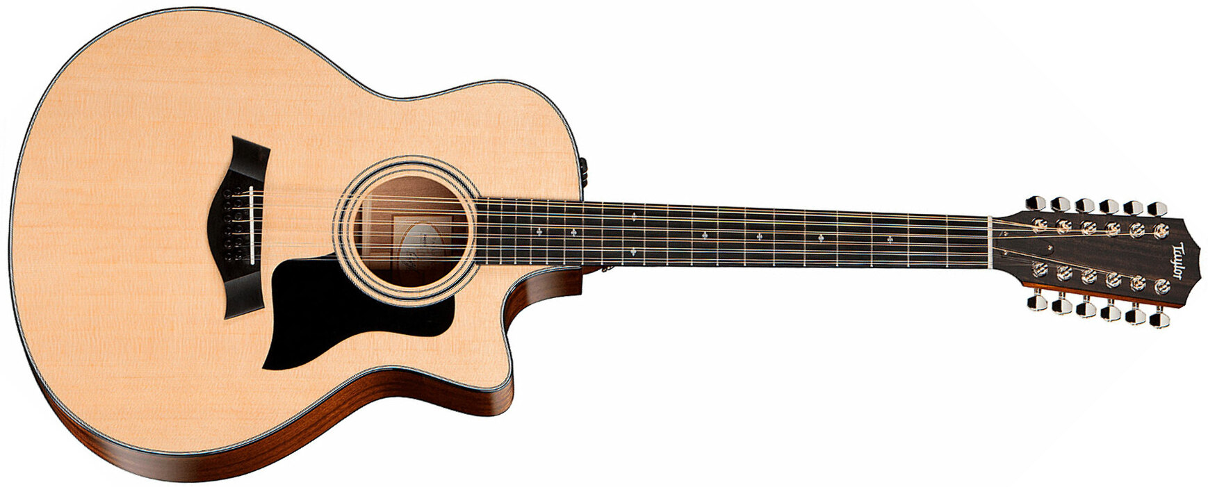 Taylor 356ce Grand Symphony Cw 12c Epicea Palissandre Eb Es2 - Natural - Elektroakustische Gitarre - Main picture