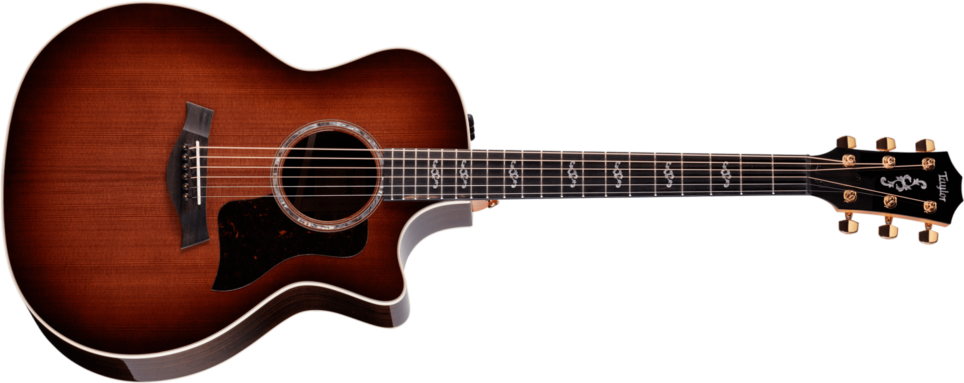 Taylor 414ce 50th Anniversary Special Ed. Grand Auditorium Cw Sinker Redwood Palissandre Eb Es2 - Shaded Edgeburst - Folk-Gitarre - Main picture