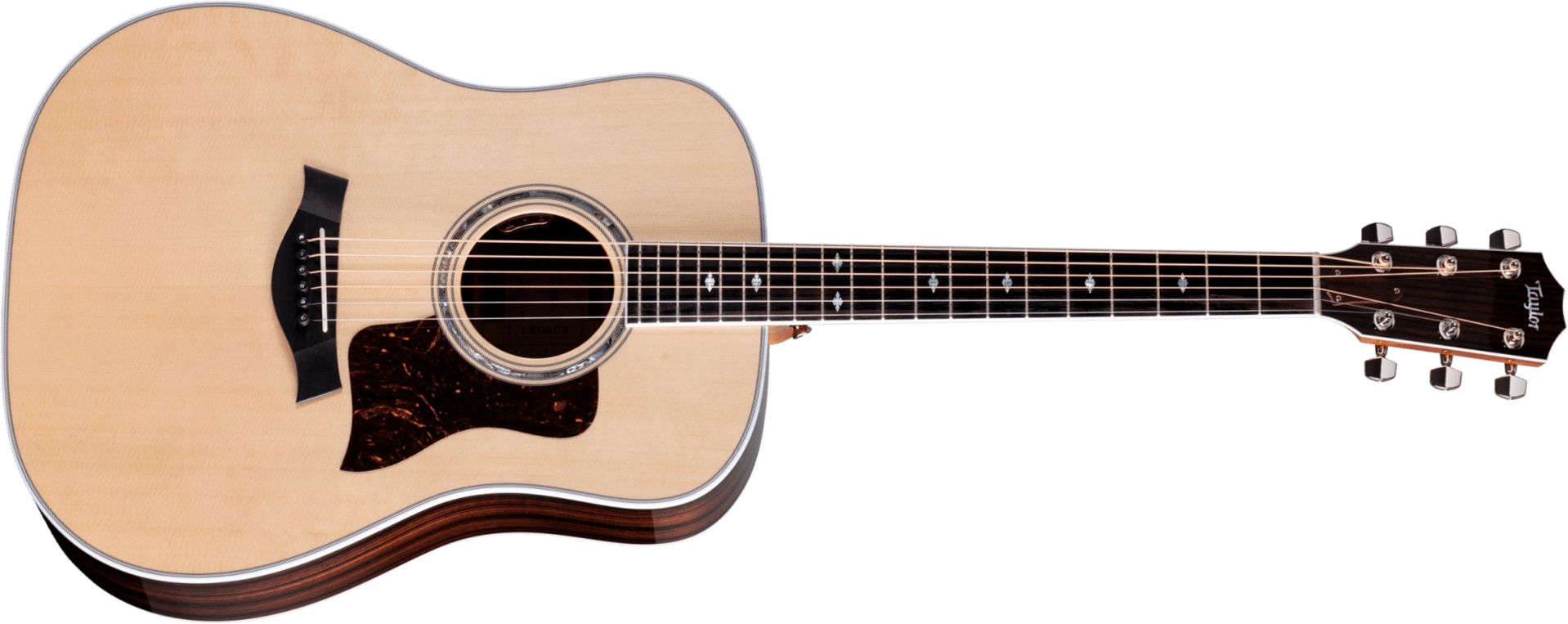 Taylor 810e Legacy Dreadnought Epicea Palissandre Eb Lr Baggs Vtc - Natural - Folk-Gitarre - Main picture