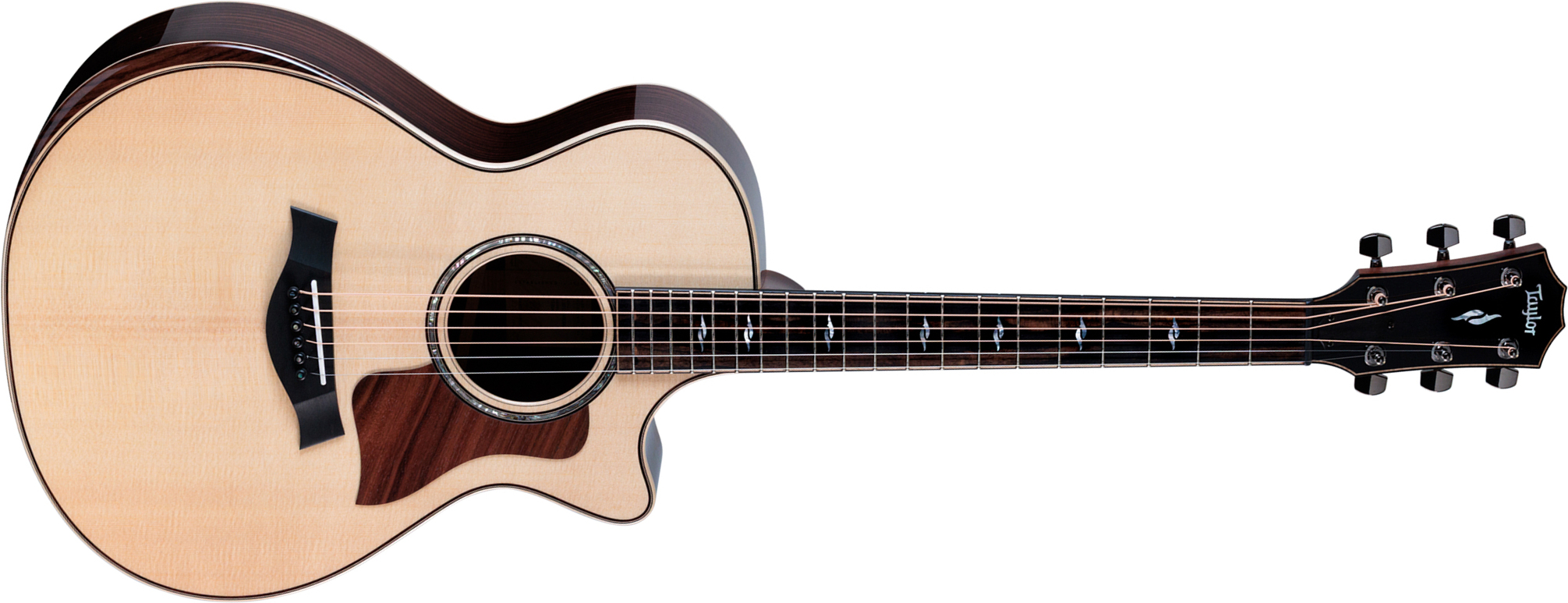 Taylor 812ce Next Gen. Grand Concert Cw Shsc Epicea Palissandre Eb Claria - Natural - Folk-Gitarre - Main picture