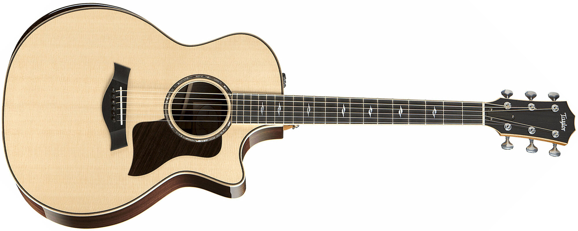 Taylor 814ce Dlx 2017 Grand Auditorium Cw Epicea Palissandre Es2 2017 - Natural - Elektroakustische Gitarre - Main picture