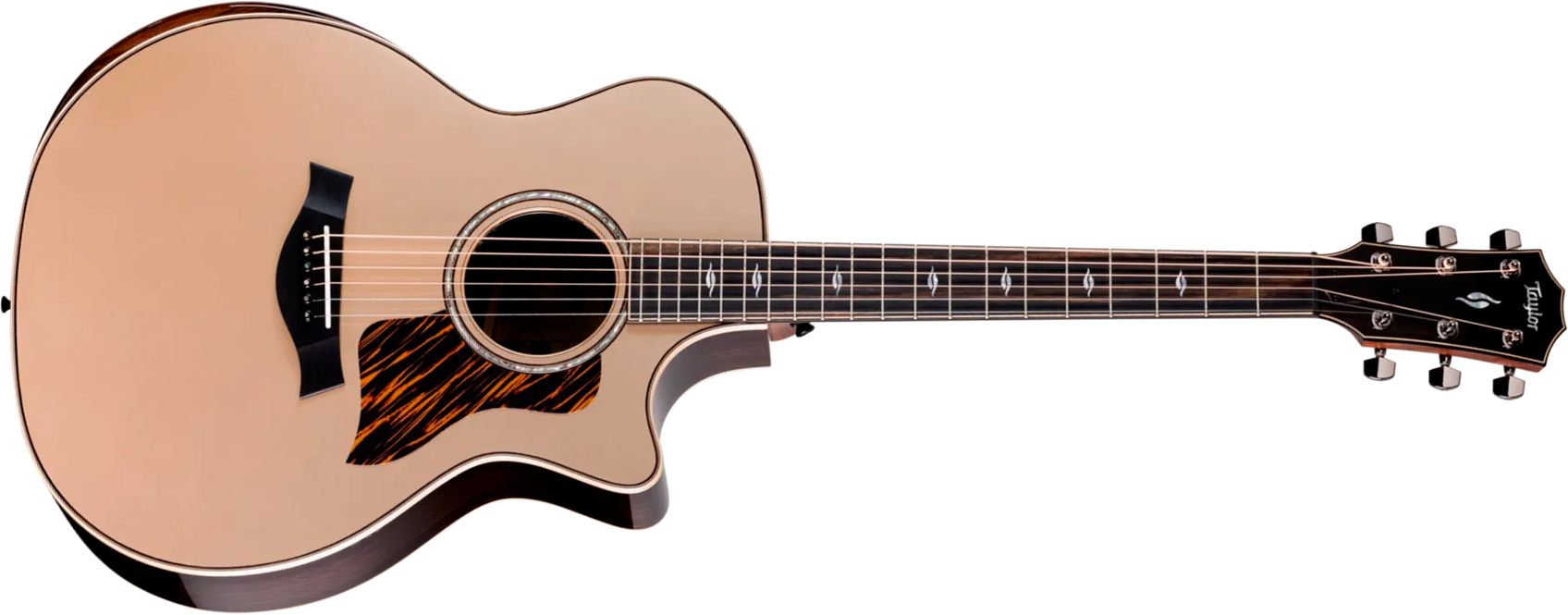 Taylor 814ce Ltd Casablanca Beige Top - Casablanca Beige Metallic - Folk-Gitarre - Main picture