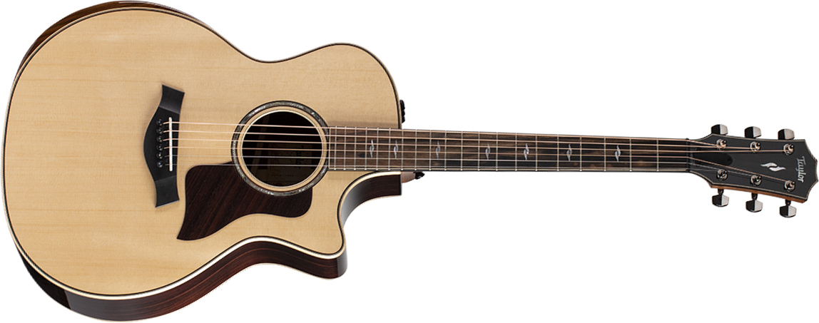 Taylor 814ce V-class 2021 Grand Auditorium Cw Epicea Palissandre Eb - Natural - Elektroakustische Gitarre - Main picture