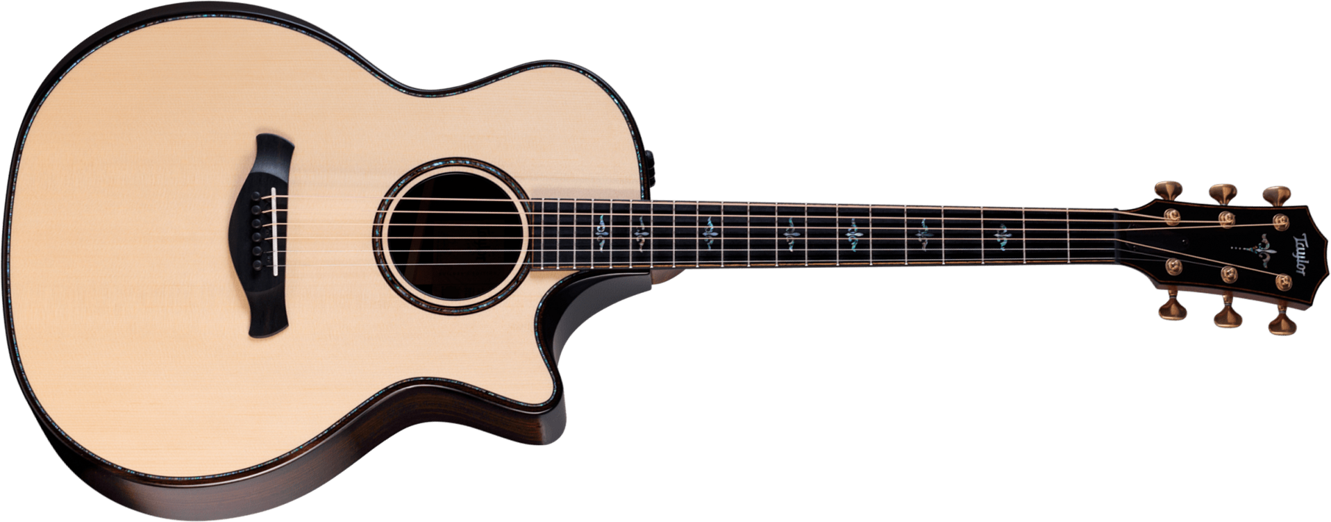 Taylor 914ce Builder's Edition Grand Auditorium Cw Epicea Palissandre Eb Es2 - Natural Silent Satin - Folk-Gitarre - Main picture