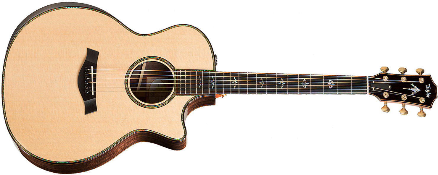 Taylor 914ce Grand Auditorium Epicea Palissandre Eb Es2 - Natural - Folk-Gitarre - Main picture