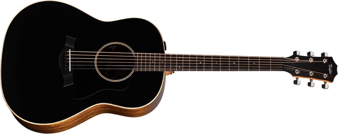 Taylor Ad17e American Dream Epicea Ovangkol Eb Es2 - Blacktop - Elektroakustische Gitarre - Main picture
