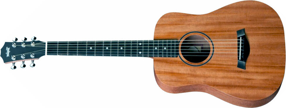 Taylor Baby Mahogany Bt2 Lh Gaucher  Mini Dreadnought Acajou Sapele Eb - Natural Satin - Western-Reisegitarre - Main picture