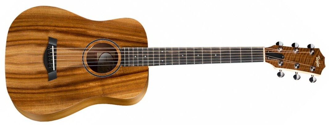 Taylor Bte Baby Taylor-e Koa Es-b - Natural - Folk-Gitarre - Main picture