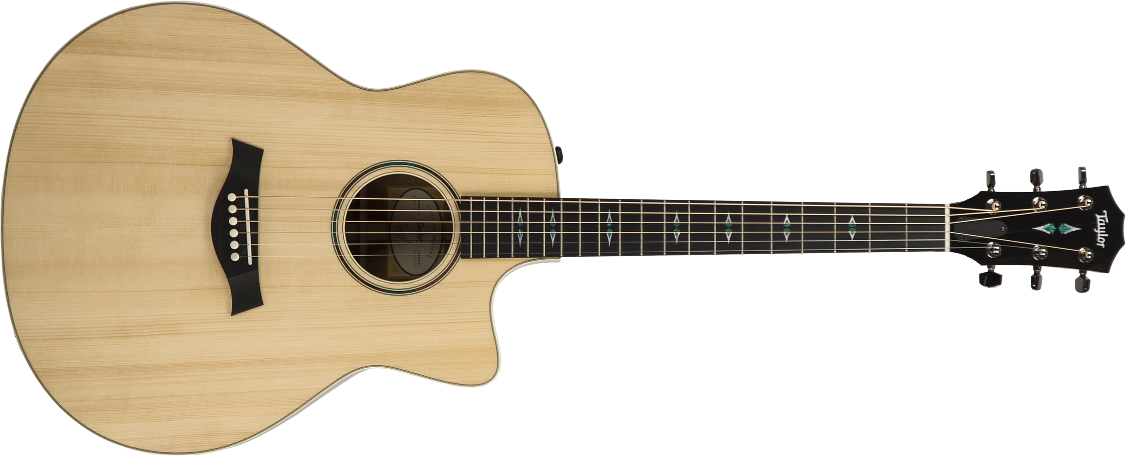 Taylor Custom Go-ce V-class 2020 Grand Orchestra Cw Epicea Acajou Eb Es2 #1111219112 - Natural - Elektroakustische Gitarre - Main picture