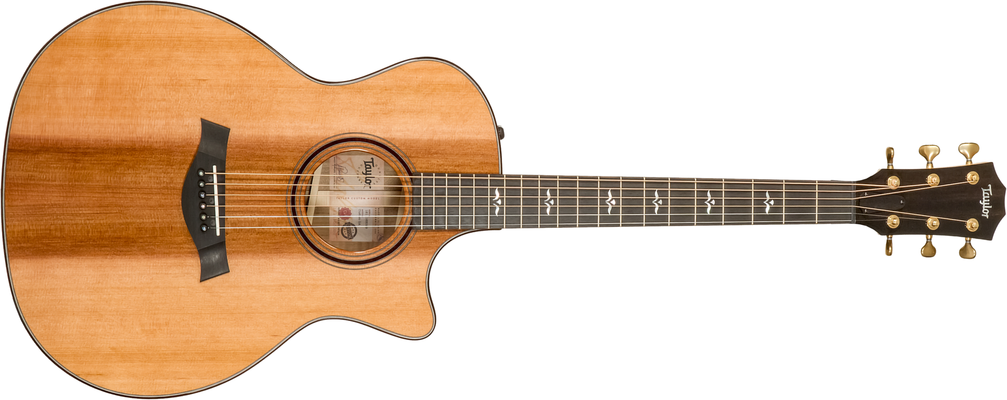 Taylor Custom Shop Ga-e Grand Auditorium Cw Cedre Myrte Eb Es2 #1211163099 - Natural - Folk-Gitarre - Main picture