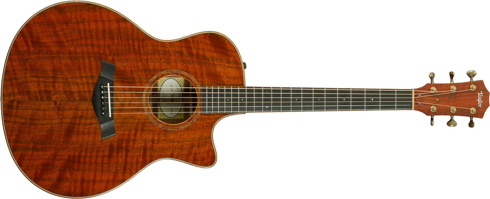 Taylor Custom Shop Gs-ce Koa Grand Symphony Cw Tout Koa Eb Es2 #1105106127 - Natural - Folk-Gitarre - Main picture