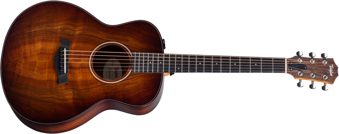 Taylor Gs Mini-e Koa Plus Parlor Tout Koa Eb Es-2 - Shaded Edge Burst - Western-Reisegitarre - Main picture