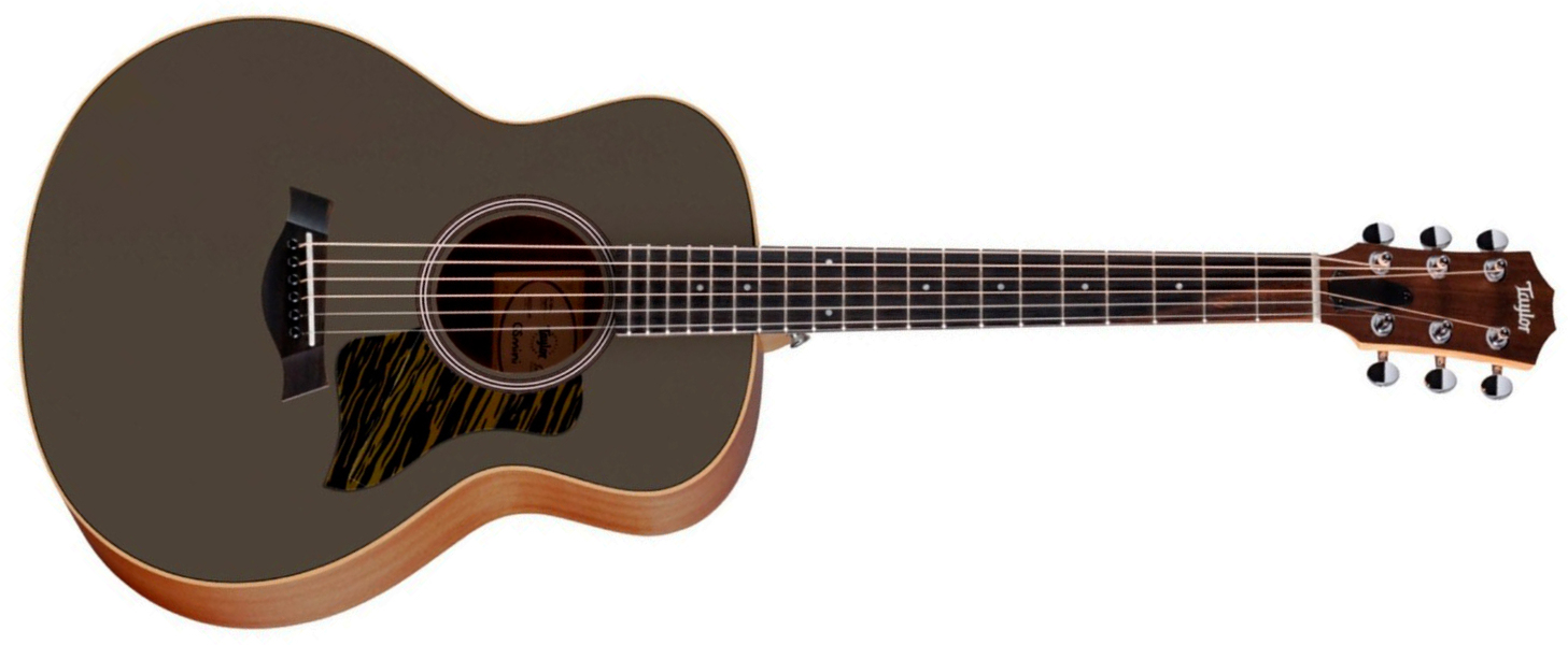 Taylor Gs Mini-e Special Edition Parlor Shsc Epicea Sapele Eb Es-b - Olive - Folk-Gitarre - Main picture