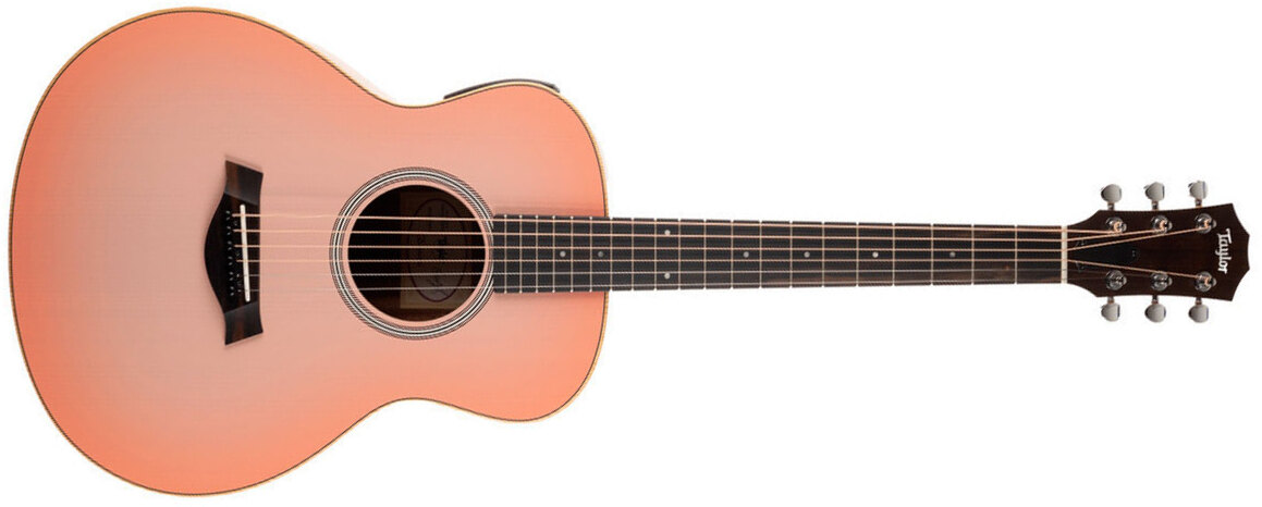Taylor Gs Mini-e Special Edition Parlor Shsc Epicea Sapele Eb Esb - Sakuraburst - Folk-Gitarre - Main picture