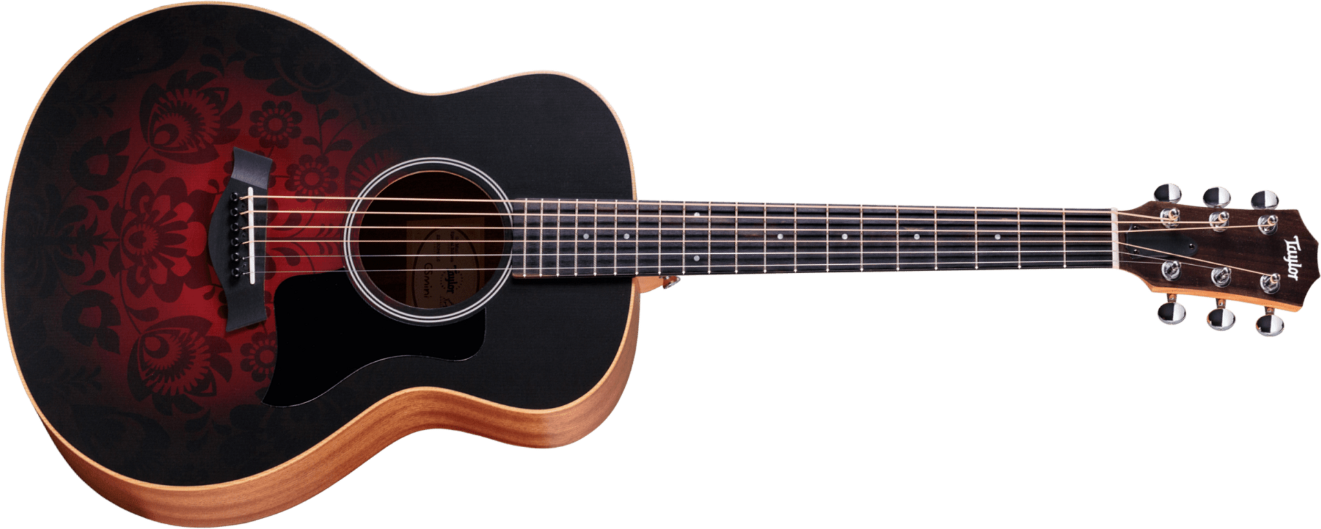 Taylor Gs Mini-e Special Edition Shsc Epicea Sapele Eb Esb - Victorian Burst - Folk-Gitarre - Main picture