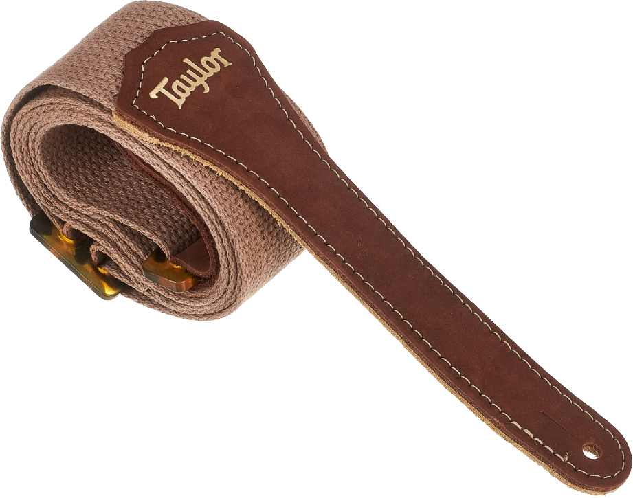 Taylor Gs Mini Guitar Strap Cotton 2-inches Tan 4011-20 - Gitarrengurt - Main picture