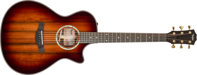 Taylor Custom Shop GC-E Grand Concert #1211103097 - Sunburst