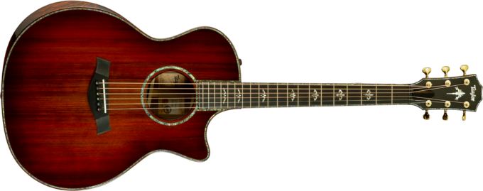 Taylor Custom Shop Grand Auditorium #1210103110 - Shaded edgeburst