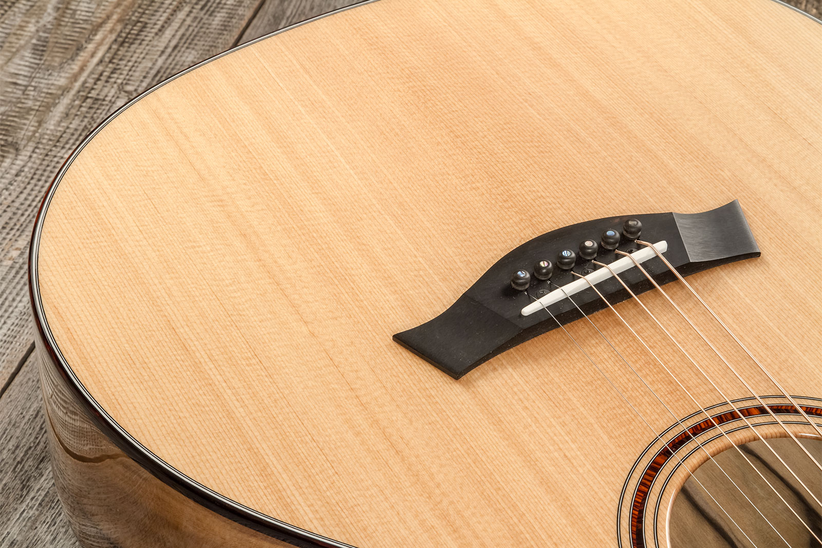 Taylor Custom Shop Ga-e Grand Auditorium Cw Epicea Blackheart Sassafras Eb Es2 #1211103096 - Natural - Folk-Gitarre - Variation 3