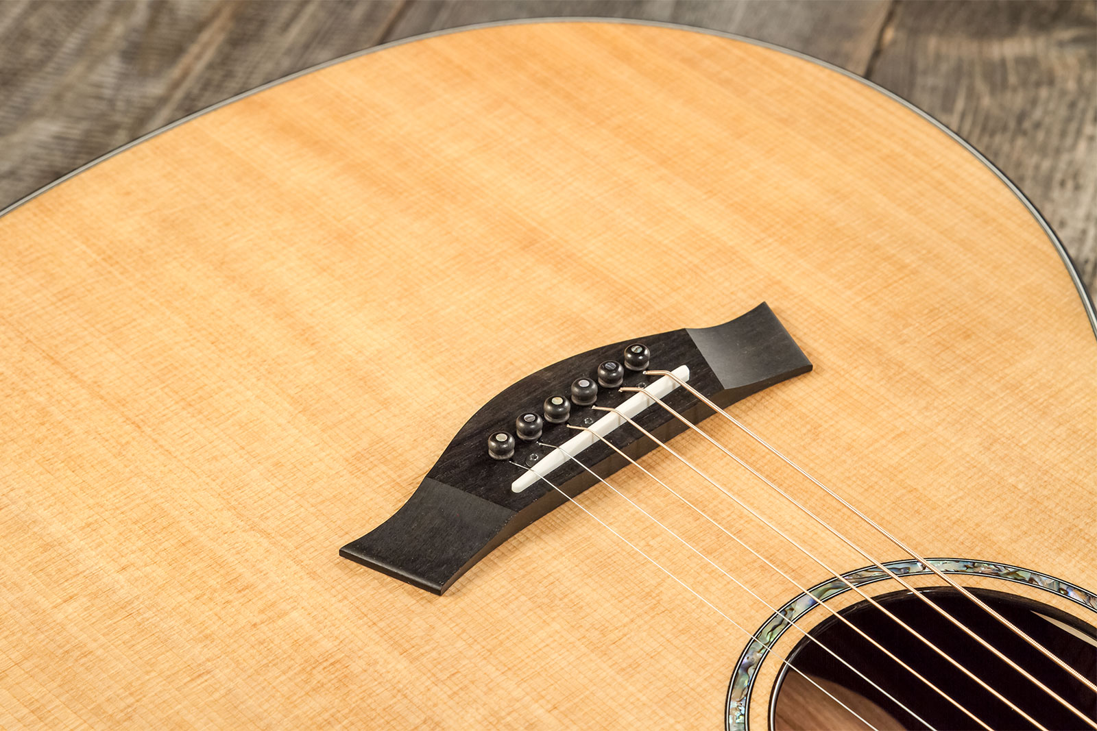 Taylor Custom Shop Ga-e Grand Auditorium Cw Epicea Palissandre Eb Es2 #1211103098 - Natural - Folk-Gitarre - Variation 3