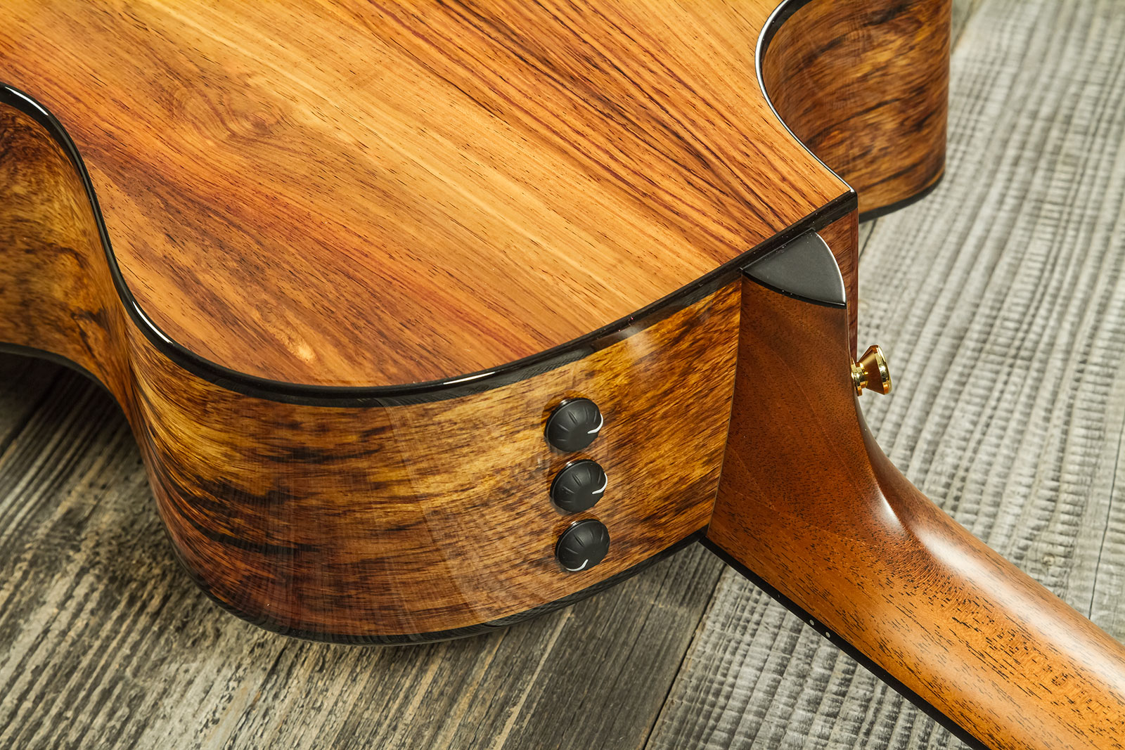 Taylor Custom Shop Ga-e Grand Auditorium Cw Epicea Palissandre Eb Es2 #1211103098 - Natural - Folk-Gitarre - Variation 6