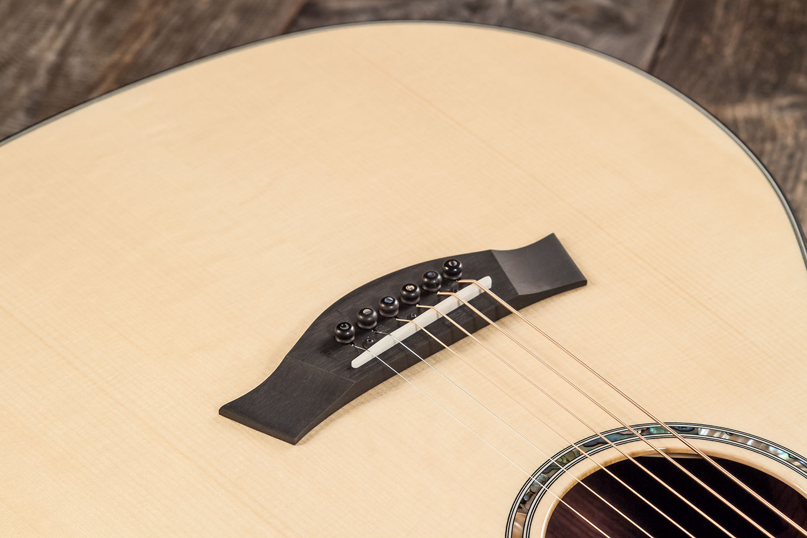 Taylor Custom Shop Ga-e Grand Auditorium Cw Epicea Palissandre Eb Es2 #1211133096 - Natural - Folk-Gitarre - Variation 3