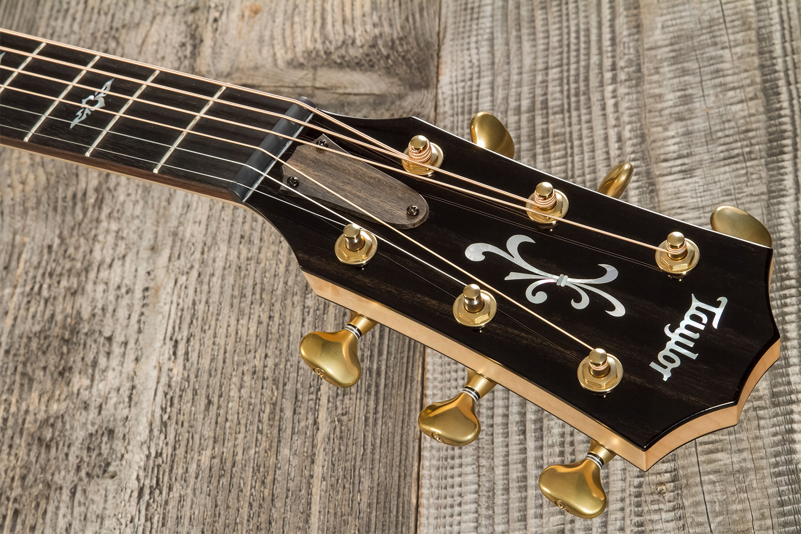 Taylor Custom Shop Gc-e Grand Concert Cw Cedre Myrte Eb Es2 #1211143037 - Natural - Folk-Gitarre - Variation 9