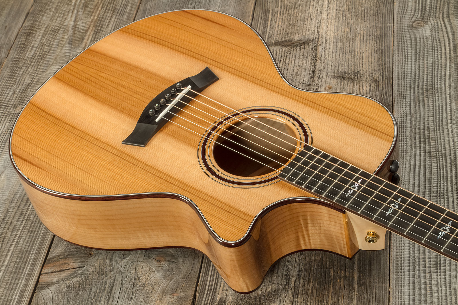 Taylor Custom Shop Gc-e Grand Concert Cw Cedre Myrte Eb Es2 #1211143037 - Natural - Folk-Gitarre - Variation 2
