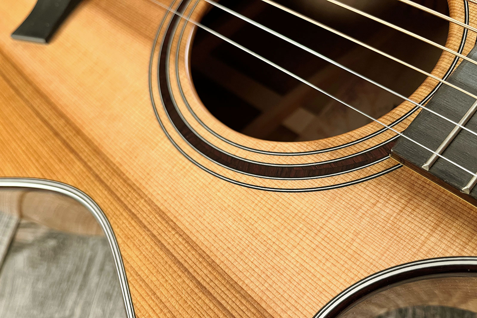 Taylor Custom Shop Gc-e Grand Concert Cw Cedre Myrte Eb Es2 #1211143037 - Natural - Folk-Gitarre - Variation 5