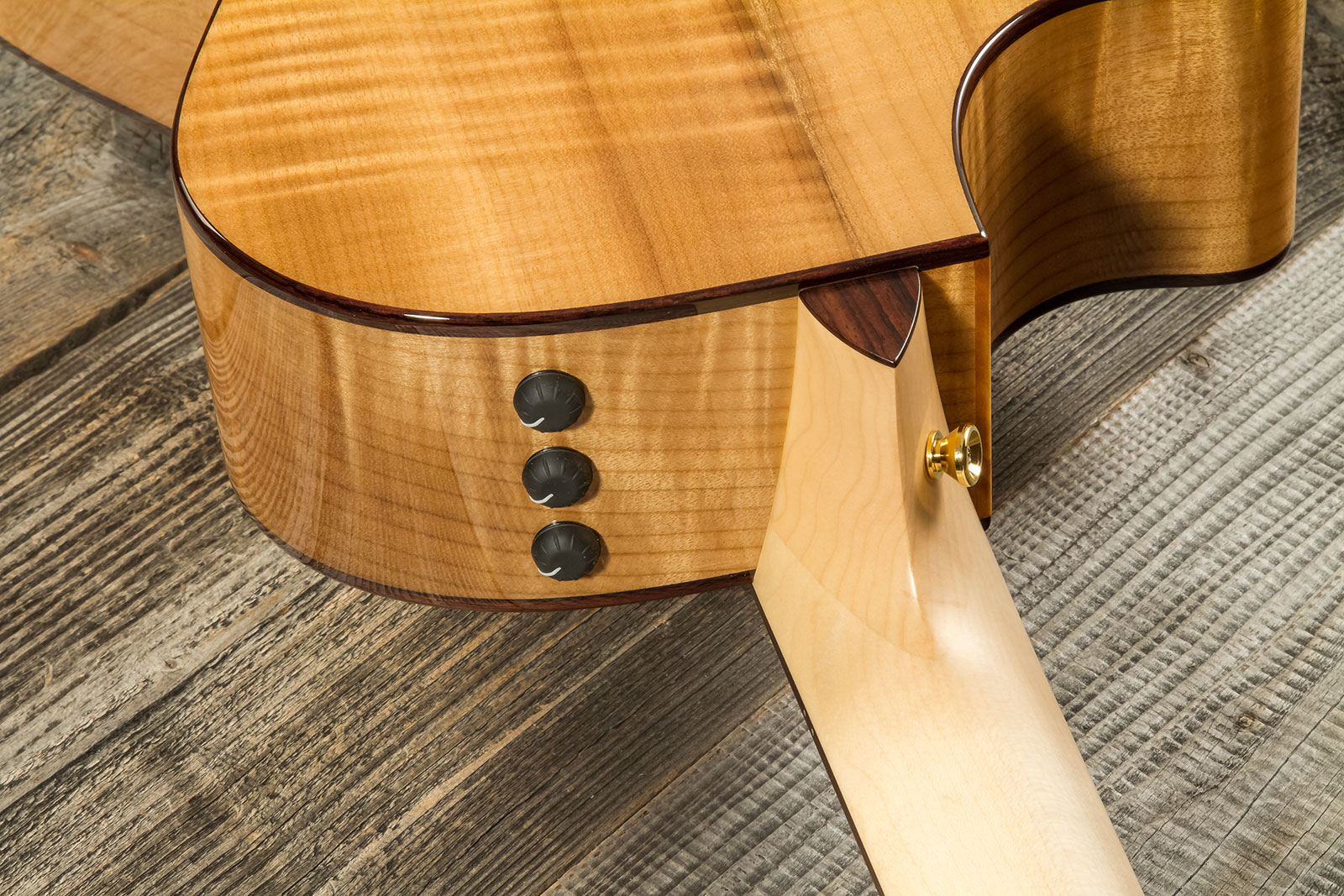 Taylor Custom Shop Gc-e Grand Concert Cw Cedre Myrte Eb Es2 #1211143037 - Natural - Folk-Gitarre - Variation 7