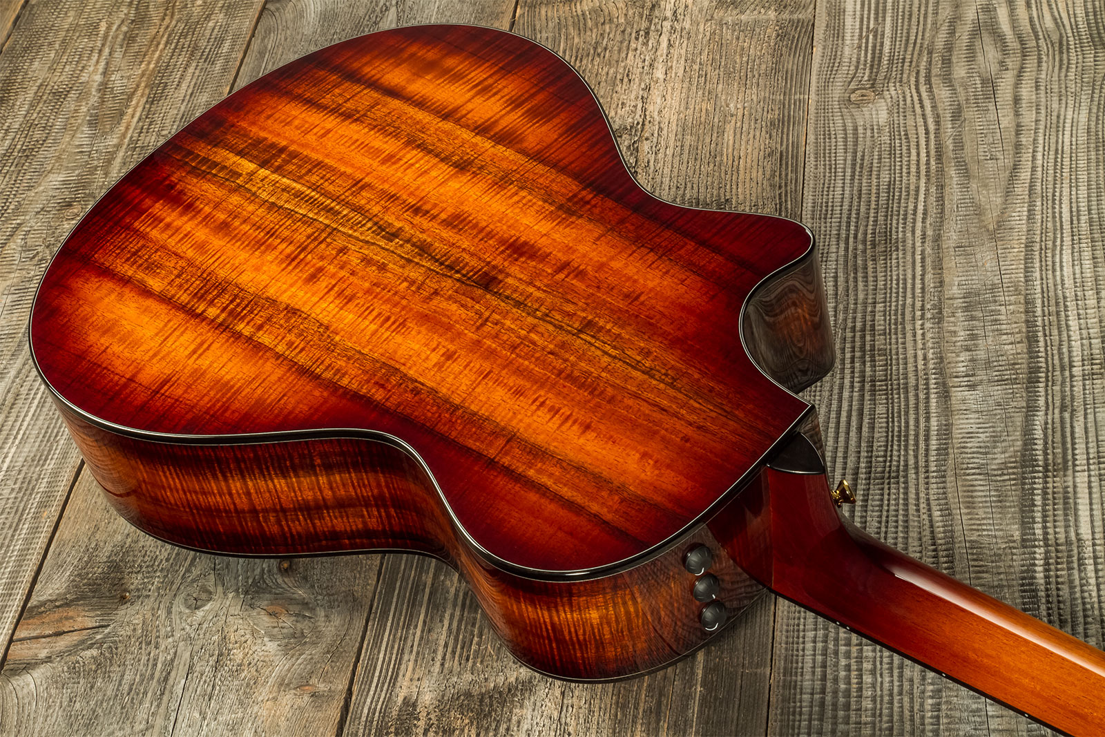 Taylor Custom Shop Gc-e Grand Concert Cw Tout Koa Eb Es2 #1211133097 - Sunburst - Folk-Gitarre - Variation 5
