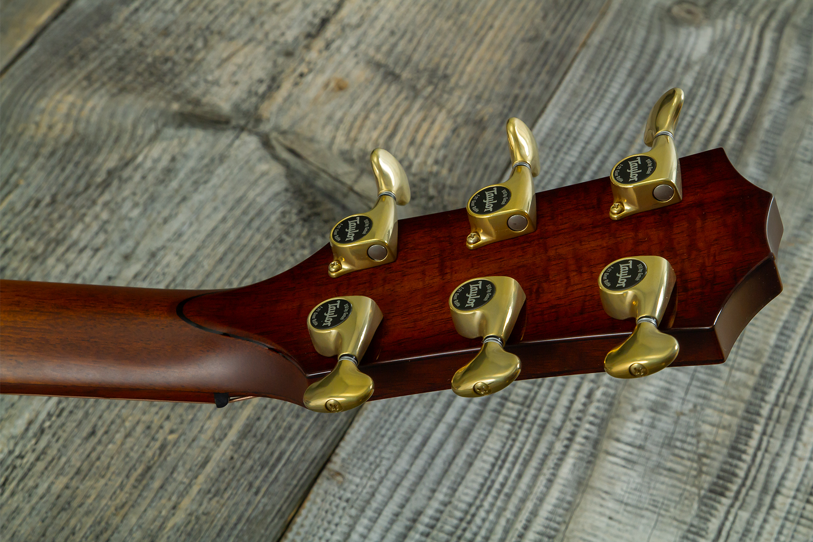 Taylor Custom Shop Grand Auditorium Cw Redwood / Koa Eb Es2 #1211143039 #1210103110 - Shaded Edgeburst - Folk-Gitarre - Variation 12