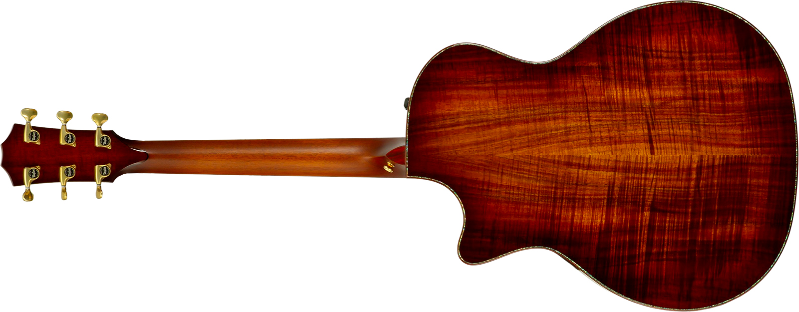Taylor Custom Shop Grand Auditorium Cw Redwood / Koa Eb Es2 #1211143039 #1210103110 - Shaded Edgeburst - Folk-Gitarre - Variation 1