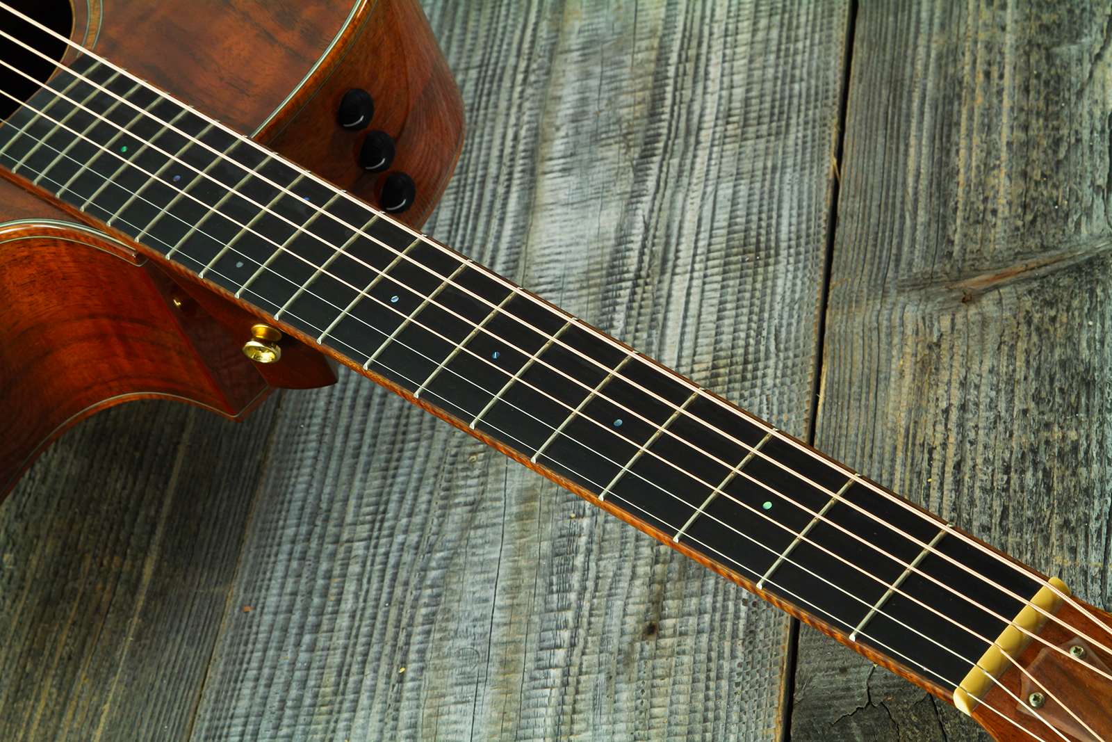 Taylor Custom Shop Gs-ce Koa Grand Symphony Cw Tout Koa Eb Es2 #1105106127 - Natural - Folk-Gitarre - Variation 8