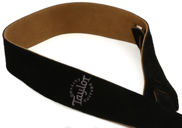 Taylor Strap Embroidered Suede Black 2.5 Inches - Gitarrengurt - Variation 2