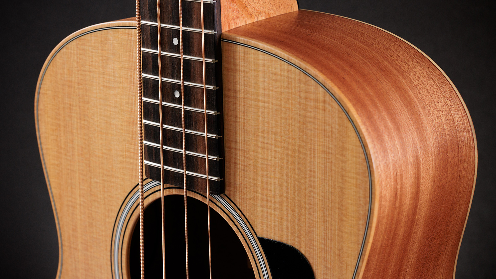 Taylor Gs Mini-e Bass Epicea Sapele Eb Esb - Natural Matte - Akustische Bass - Variation 2