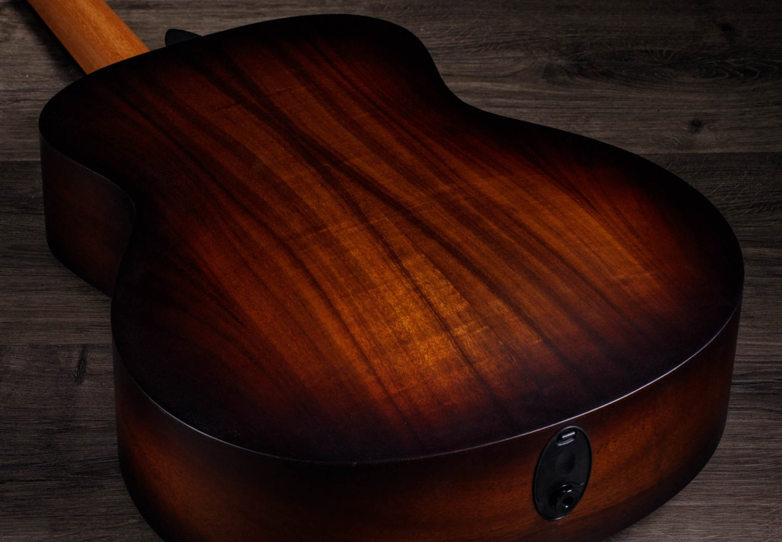 Taylor Gs Mini-e Koa Plus Lh Parlor Gaucher Tout Koa Eb Es2 - Shaded Edge Burst - Westerngitarre & electro - Variation 5