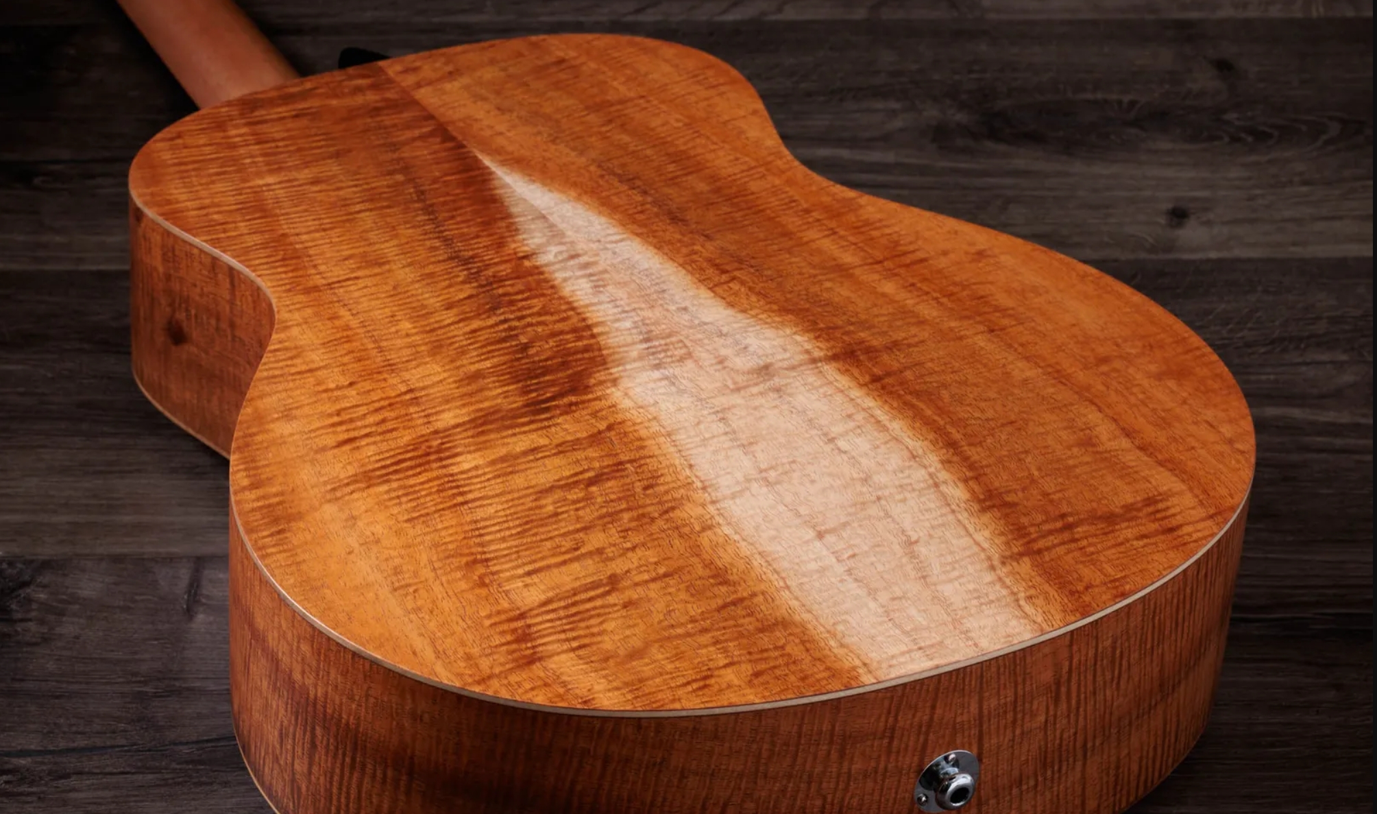 Taylor Gs Mini-e Ltd Figured Koa Parlor Shsc Epicea Koa Eb Esb - Natural Matte - Folk-Gitarre - Variation 4