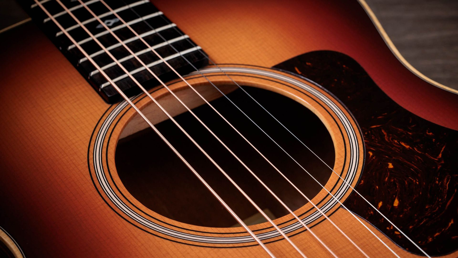 Taylor Gs Mini-e Rosewood Sunset Blvd Seb Parlor Shsc Epicea Sapele Eb Esb - Sunset Edgeburst Matte - Folk-Gitarre - Variation 3