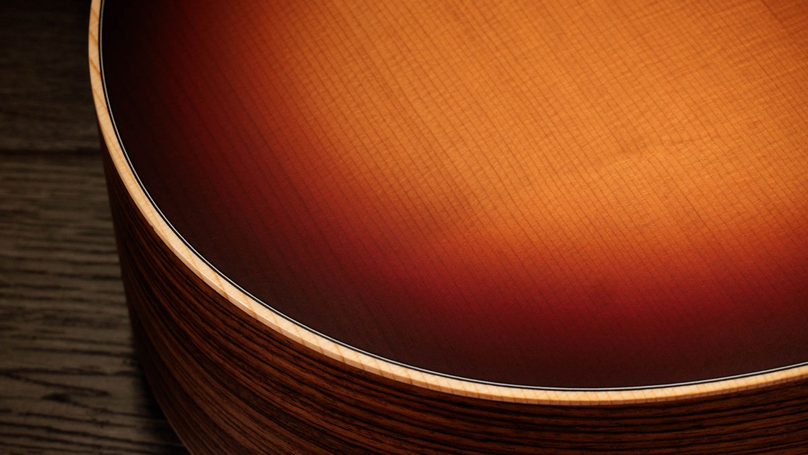 Taylor Gs Mini-e Rosewood Sunset Blvd Seb Parlor Shsc Epicea Sapele Eb Esb - Sunset Edgeburst Matte - Folk-Gitarre - Variation 4