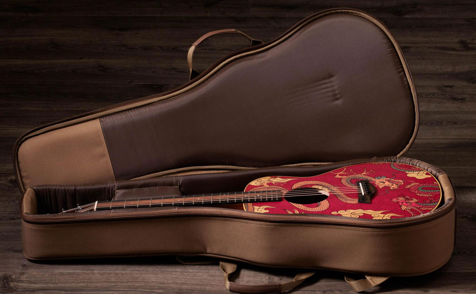 Taylor Gs Mini-e Special Edition Epicea Acajou Eb Esb - Year Of The Dragon - Folk-Gitarre - Variation 6