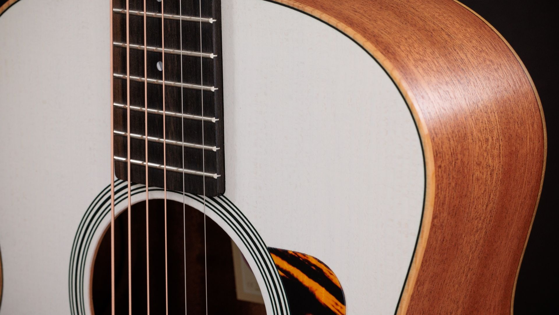 Taylor Gs Mini-e Special Edition Epicea Sapele Eb Esb - Trans White - Folk-Gitarre - Variation 2