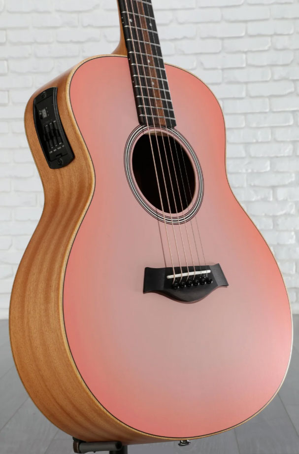 Taylor Gs Mini-e Special Edition Parlor Shsc Epicea Sapele Eb Esb - Sakuraburst - Folk-Gitarre - Variation 3