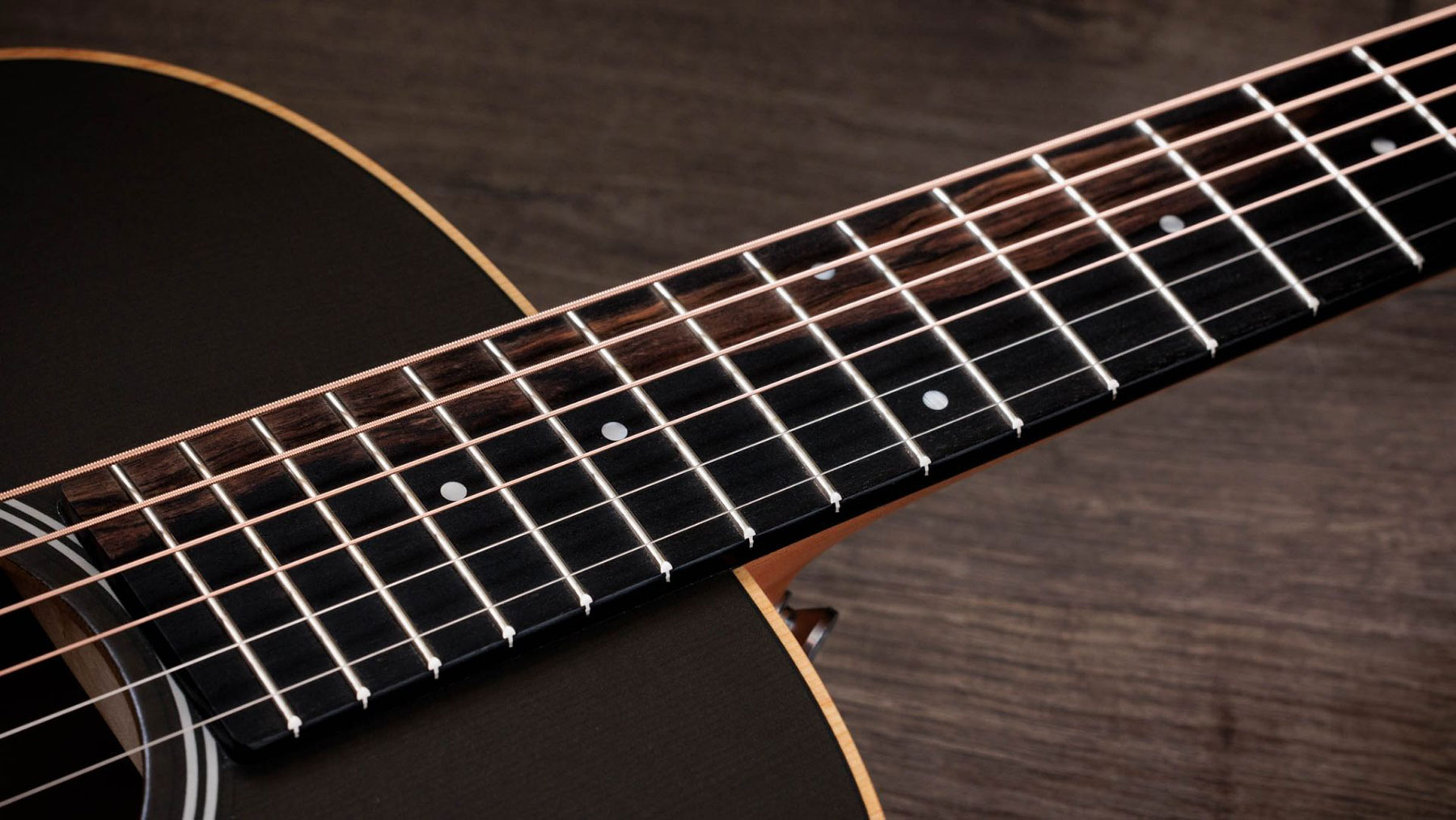 Taylor Gs Mini-e Special Edition Shsc Epicea Sapele Eb Esb - Trans Black - Folk-Gitarre - Variation 2