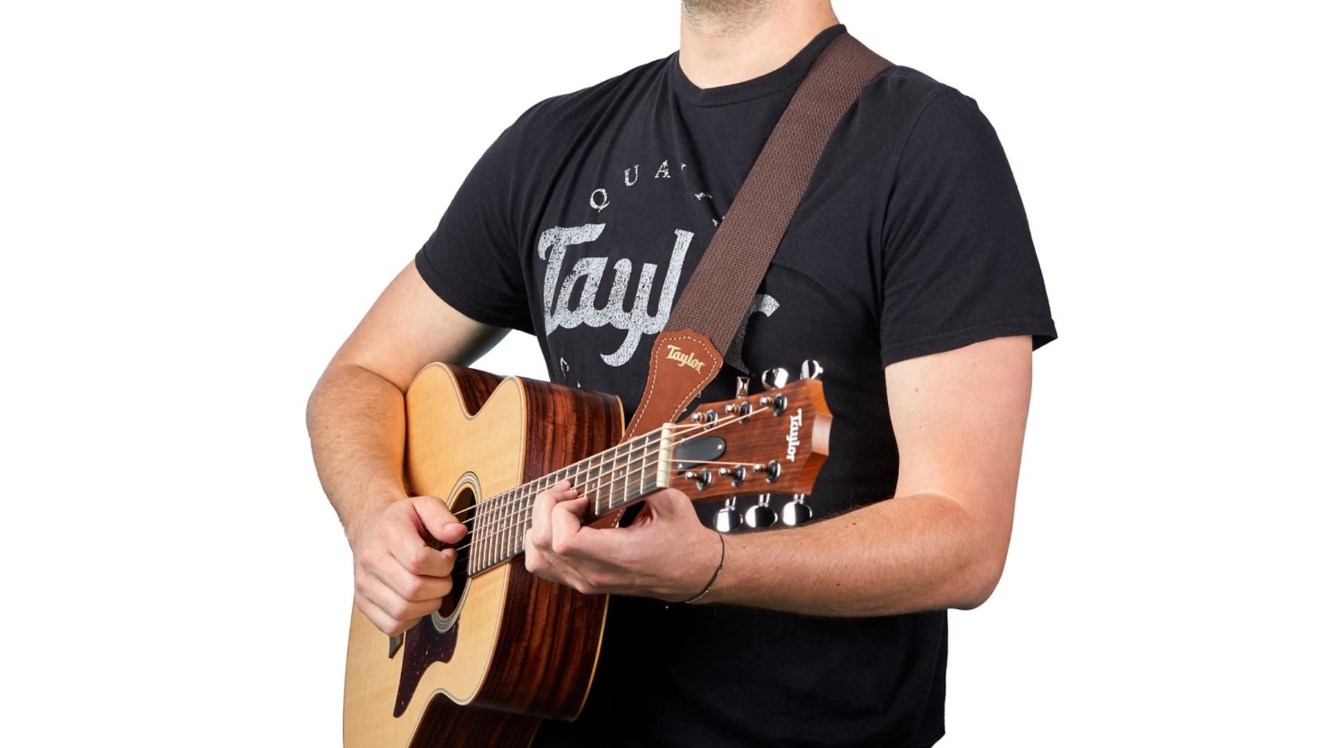 Taylor Gs Mini Guitar Strap Cotton 2-inches Black 4013-20 - Gitarrengurt - Variation 3