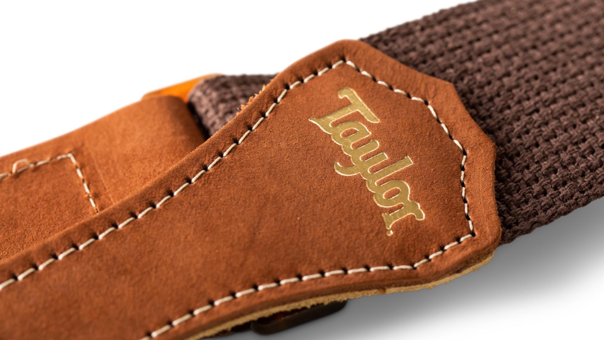 Taylor Gs Mini Guitar Strap Cotton 2-inches Brown 4012-20 - Gitarrengurt - Variation 3
