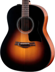 Folk-gitarre Taylor 117e Special Edition - Dark Tobacco Edgeburst Top