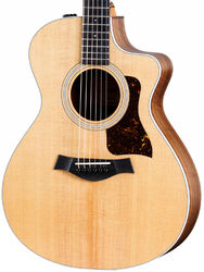 Folk-gitarre Taylor 212ce 2024 - Natural satin