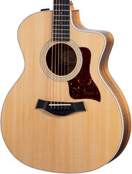 Folk-gitarre Taylor 214ce-K 2020 - Natural satin