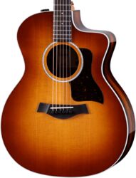 Folk-gitarre Taylor Special Edition 214ce Plus African Ziricote - Shaded edge burst